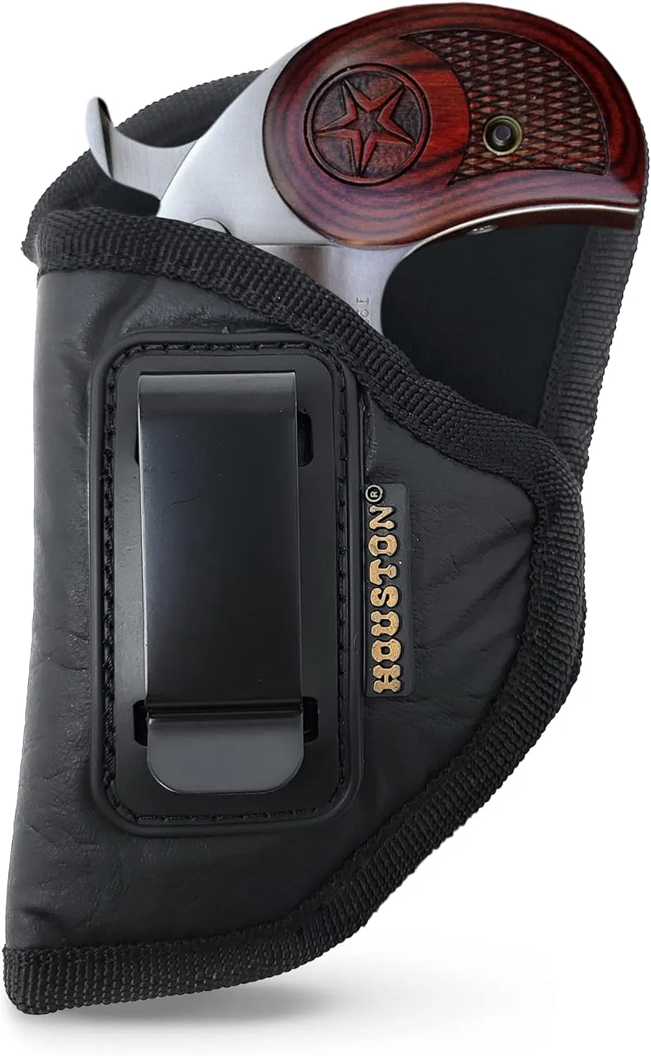 Black Eco Leather Bond Arms Holster Derringer for Century 2000 Backup .45lc / .410 3.5" Barrel - Quick Draw Derringer Holster for Men/Women - Eco Leather Concealed Carry Holster - Sweatproof