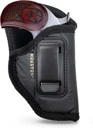 Black Eco Leather Bond Arms Holster Derringer for Century 2000 Backup .45lc / .410 3.5" Barrel - Quick Draw Derringer Holster for Men/Women - Eco Leather Concealed Carry Holster - Sweatproof