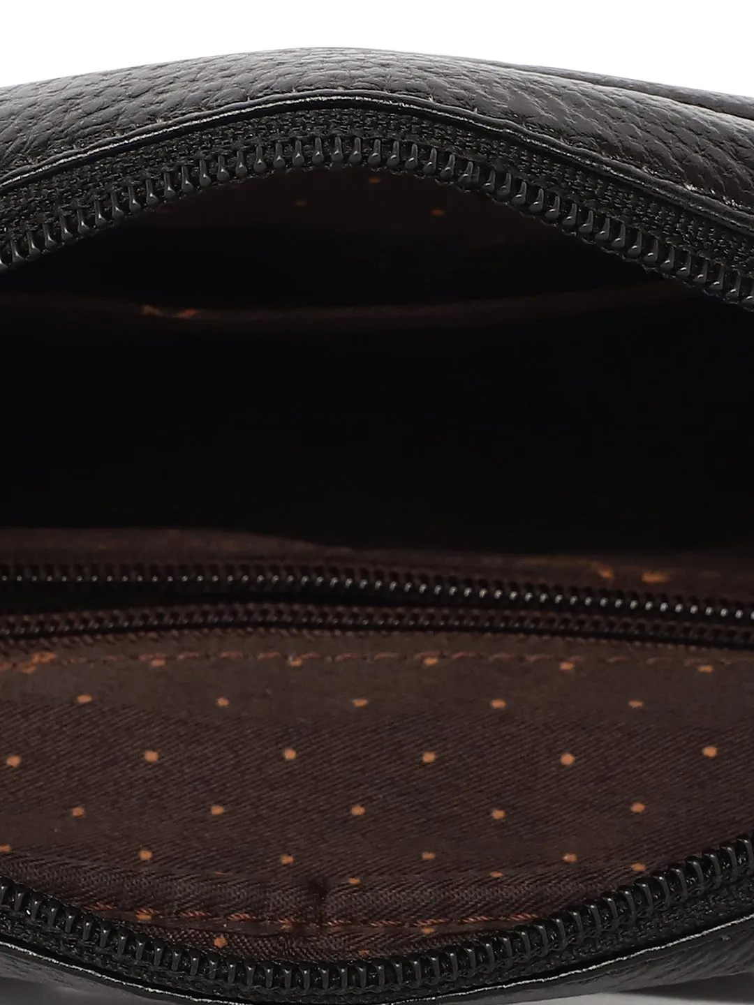 Black Leather Crossbody Bag CBB2200