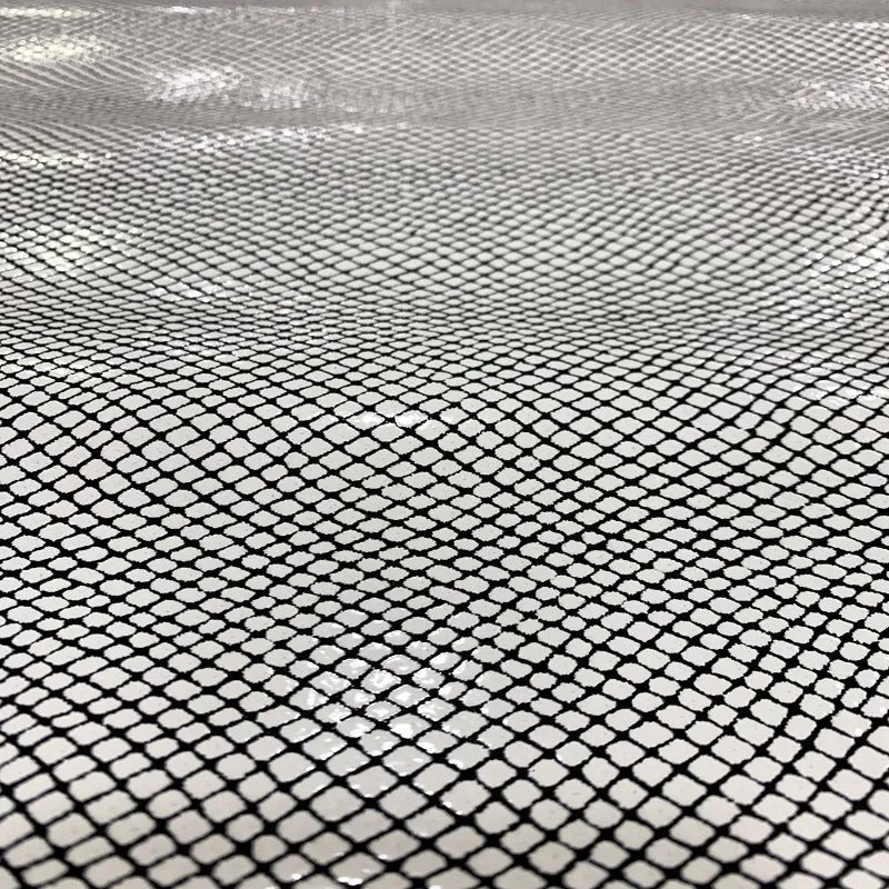 Black&White Glossy Snake Print