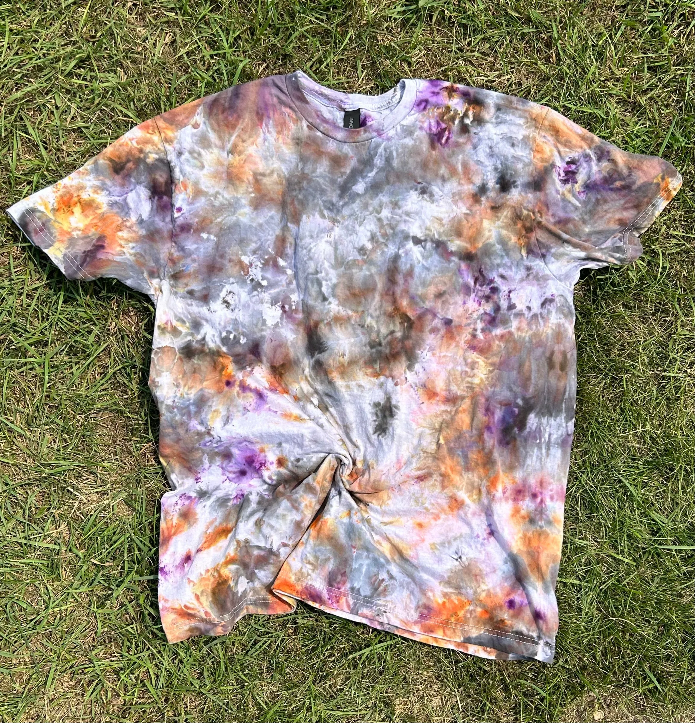 Blank Orange, Purple, Black Dyed Top