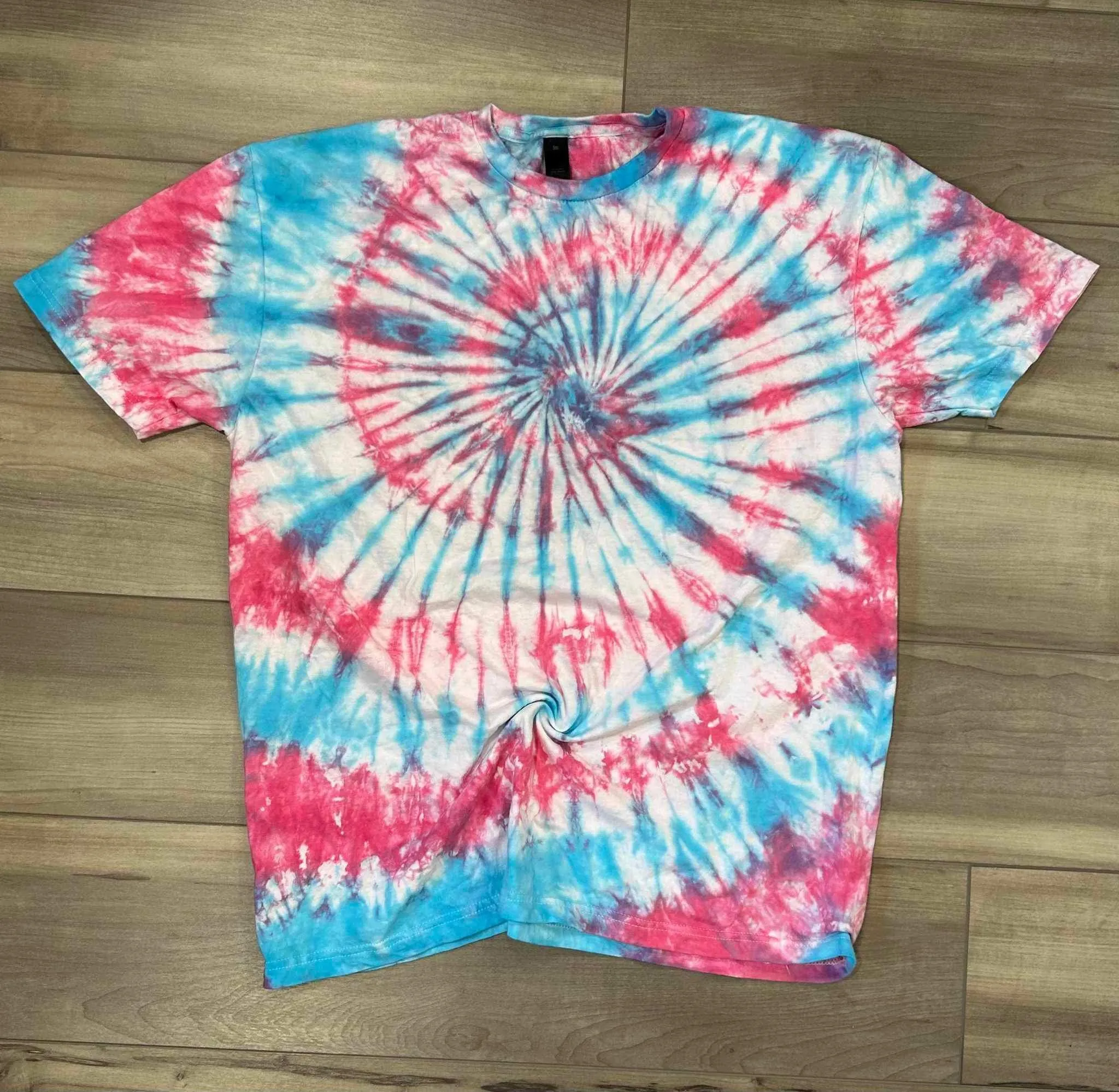 Blank Tie Dye Top in Slushee Swirl