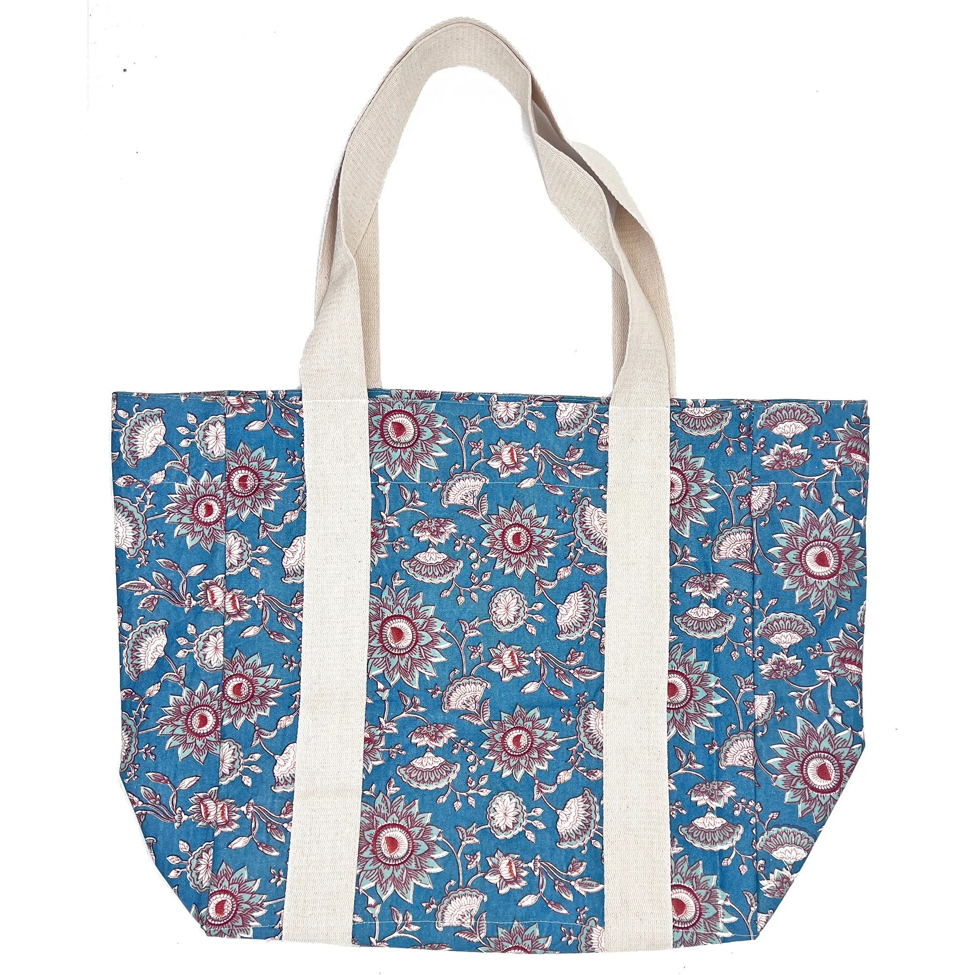 Block Printed Canvas Bag