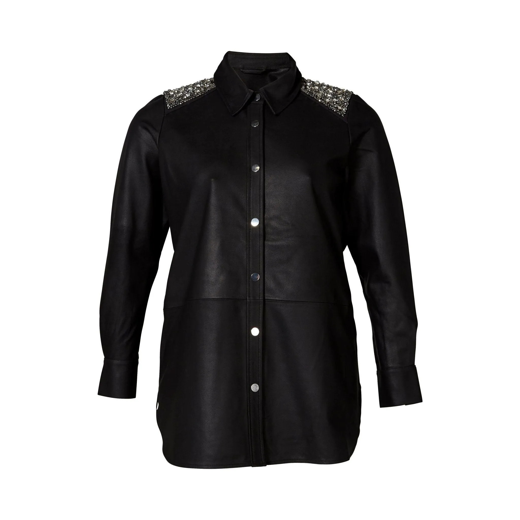 Blousejacket Halle leather sequins