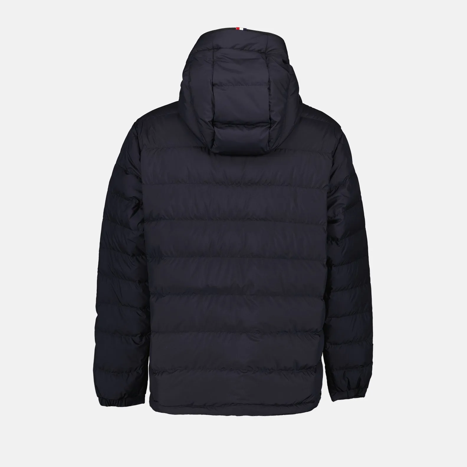 Blue Nylon Down Jacket
