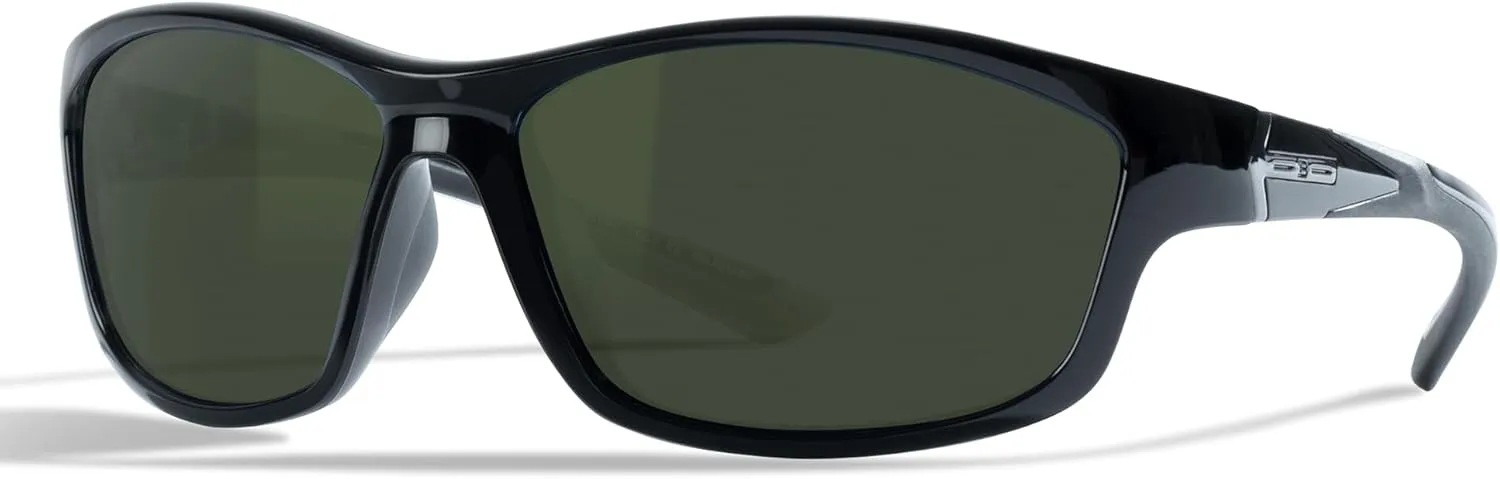 Bnus corning glass lens polarized sunglasses for men & Women italy made w. High Performance Plastic Lens option