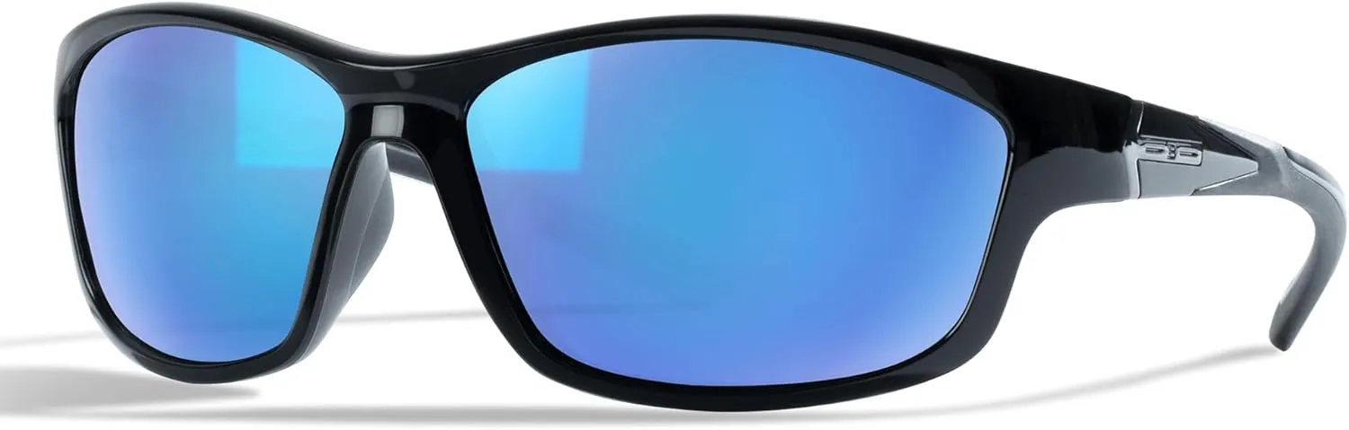 Bnus corning glass lens polarized sunglasses for men & Women italy made w. High Performance Plastic Lens option