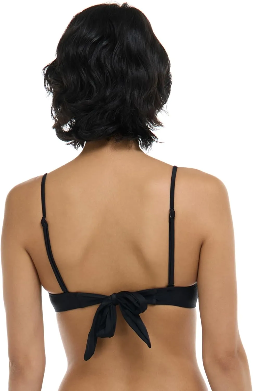Body Glove Women's Smoothies Alice Solid Underwire Bikini Top with Sash-tie Back