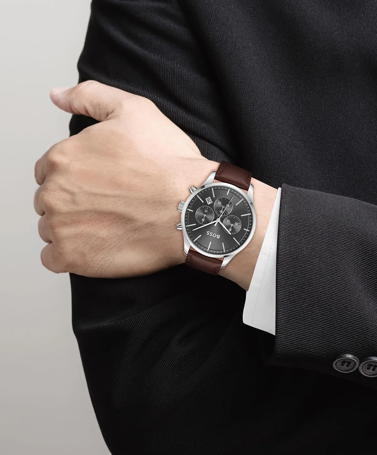 BOSS Cloud Men's Quartz Chronograph Watch - Innovative - Water Resistant - Date Function