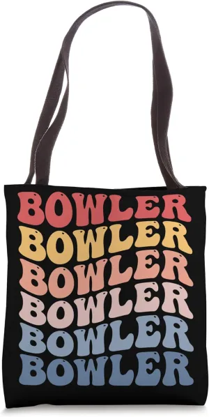 Bowler Groovy Retro Tote Bag