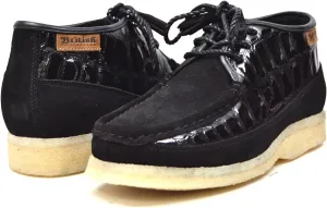 British Collection - Knicks Croc and Suede Men Slip on Shoes
