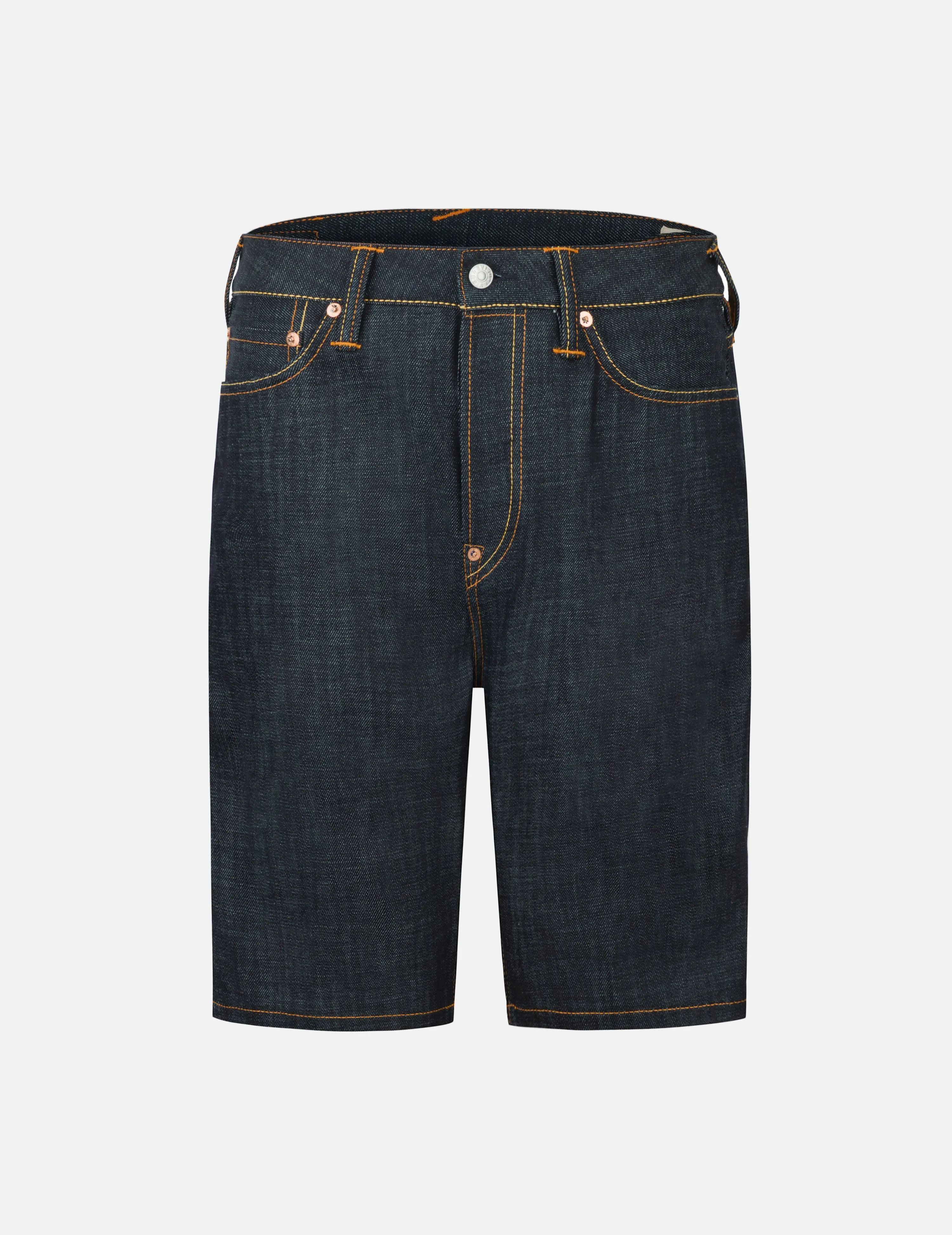 Brocade Daicock Appliqué and Logo Embrodiery Regular Fit Denim Shorts