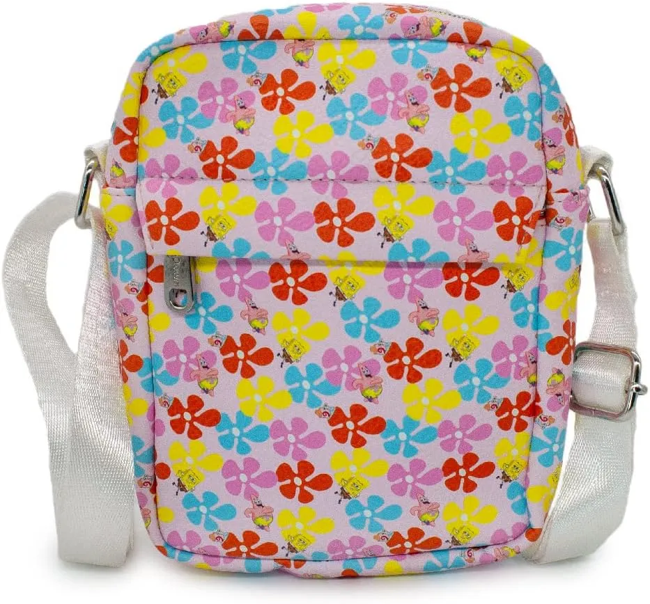 Buckle Down Nickelodeon Bag, Crossbody, Spongebob Squarepants, Vegan Leather