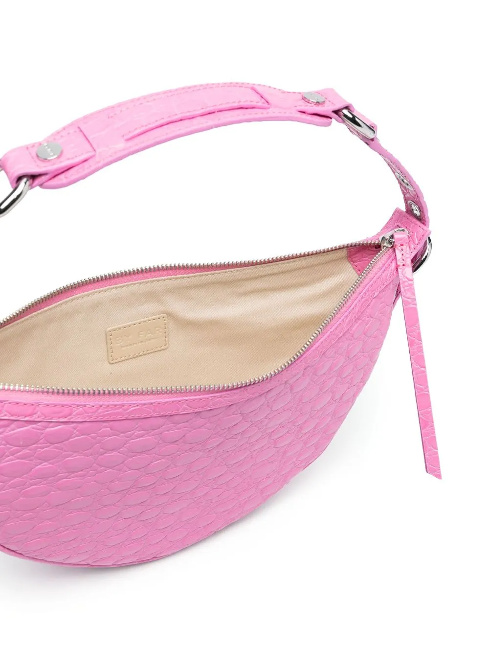 By Far Gib Leather Shoulder Bag