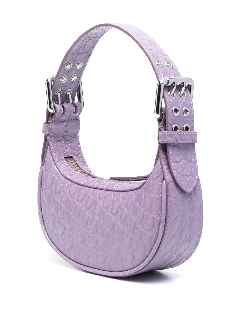 By Far Pre By Far mini Soho crocodile-effect shoulder bag