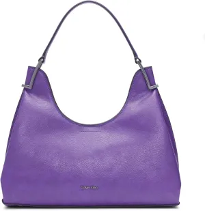 Calvin Klein Women's Falcon Shoulder Bag – Vegan Leather, 2 Pockets