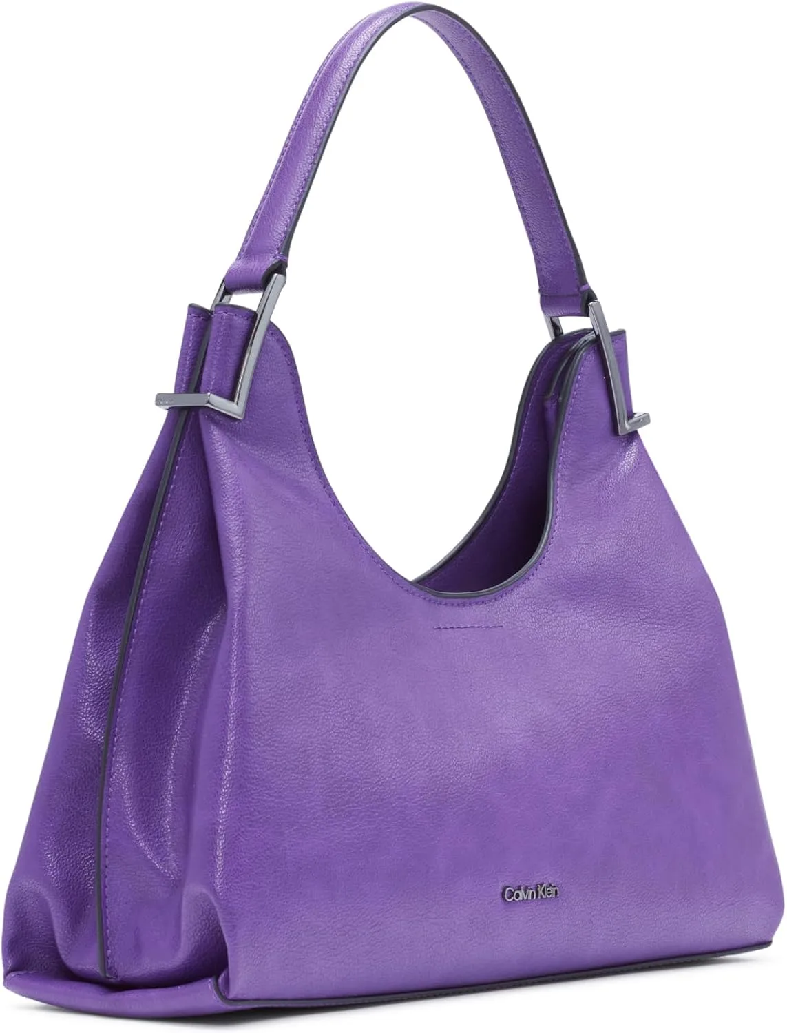 Calvin Klein Women's Falcon Shoulder Bag – Vegan Leather, 2 Pockets