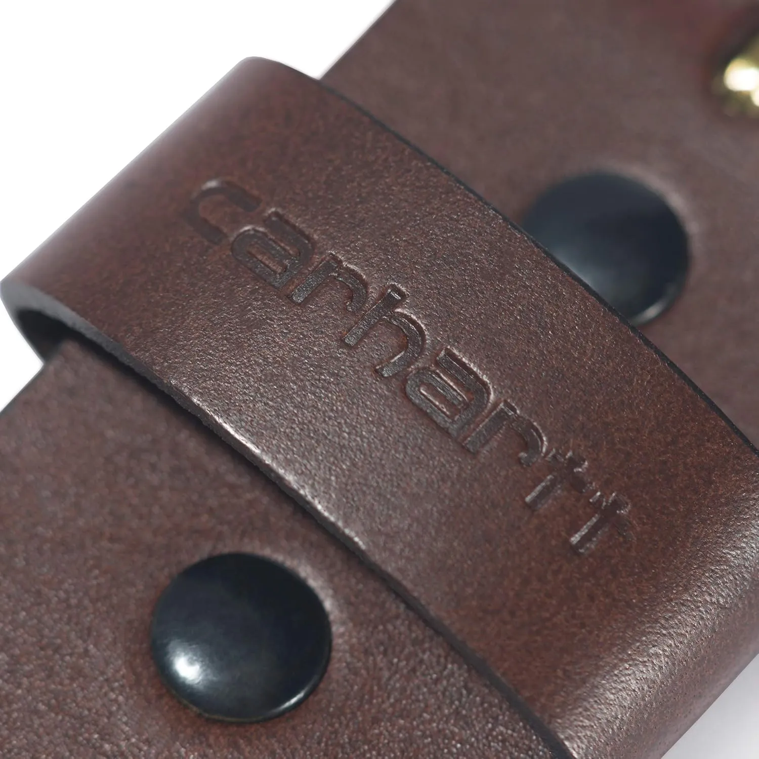 Carhartt Men's Casual Bridle Leather Belts, Available in Multiple Styles, Colors & Sizes