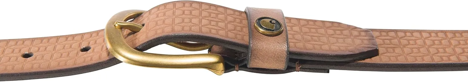 Carhartt Women's Casual Rugged Belts, Available in Multiple Styles, Colors & Sizes