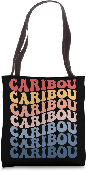 Caribou Groovy Retro Tote Bag