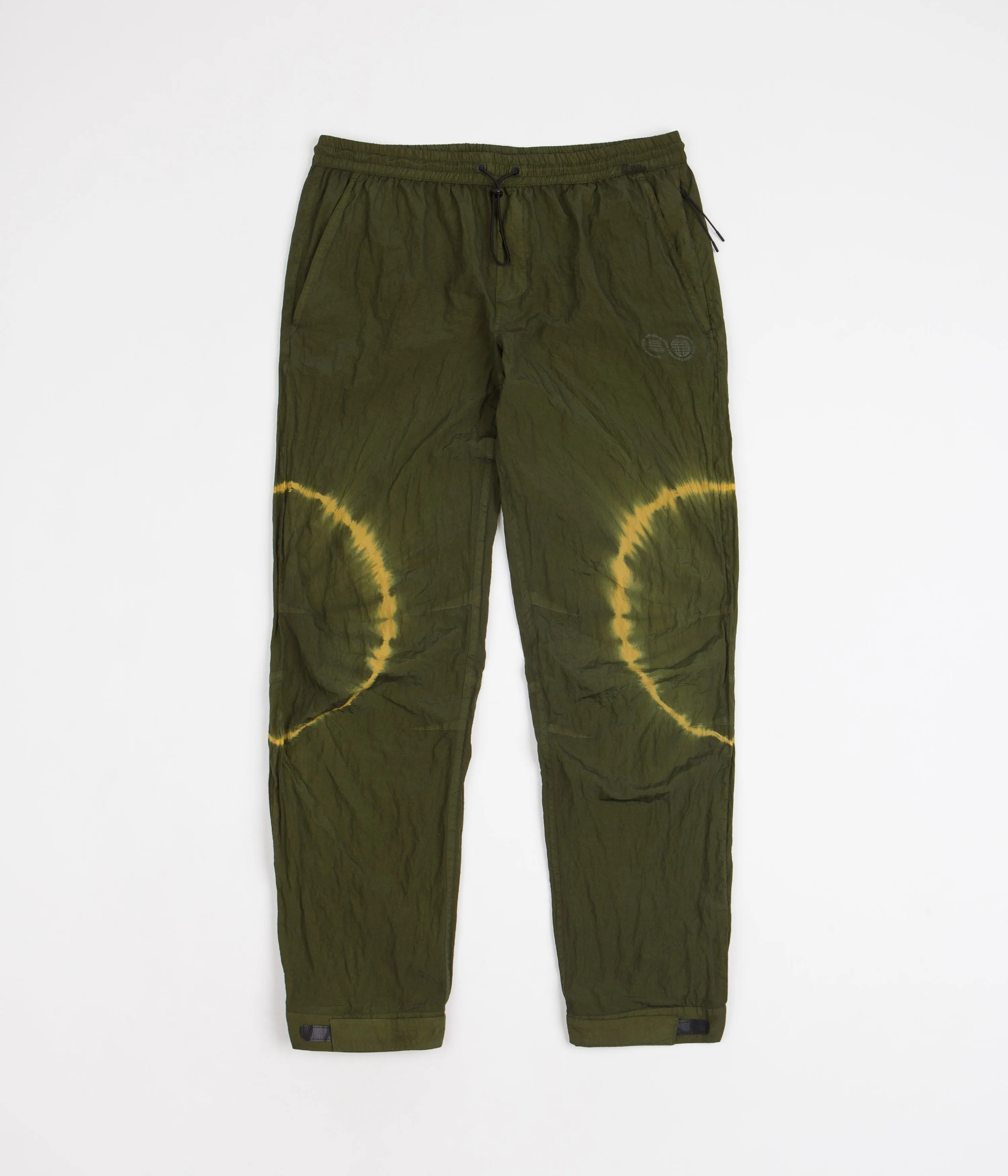 Carrier Goods Tie Dye Walking Trousers - Golden Green