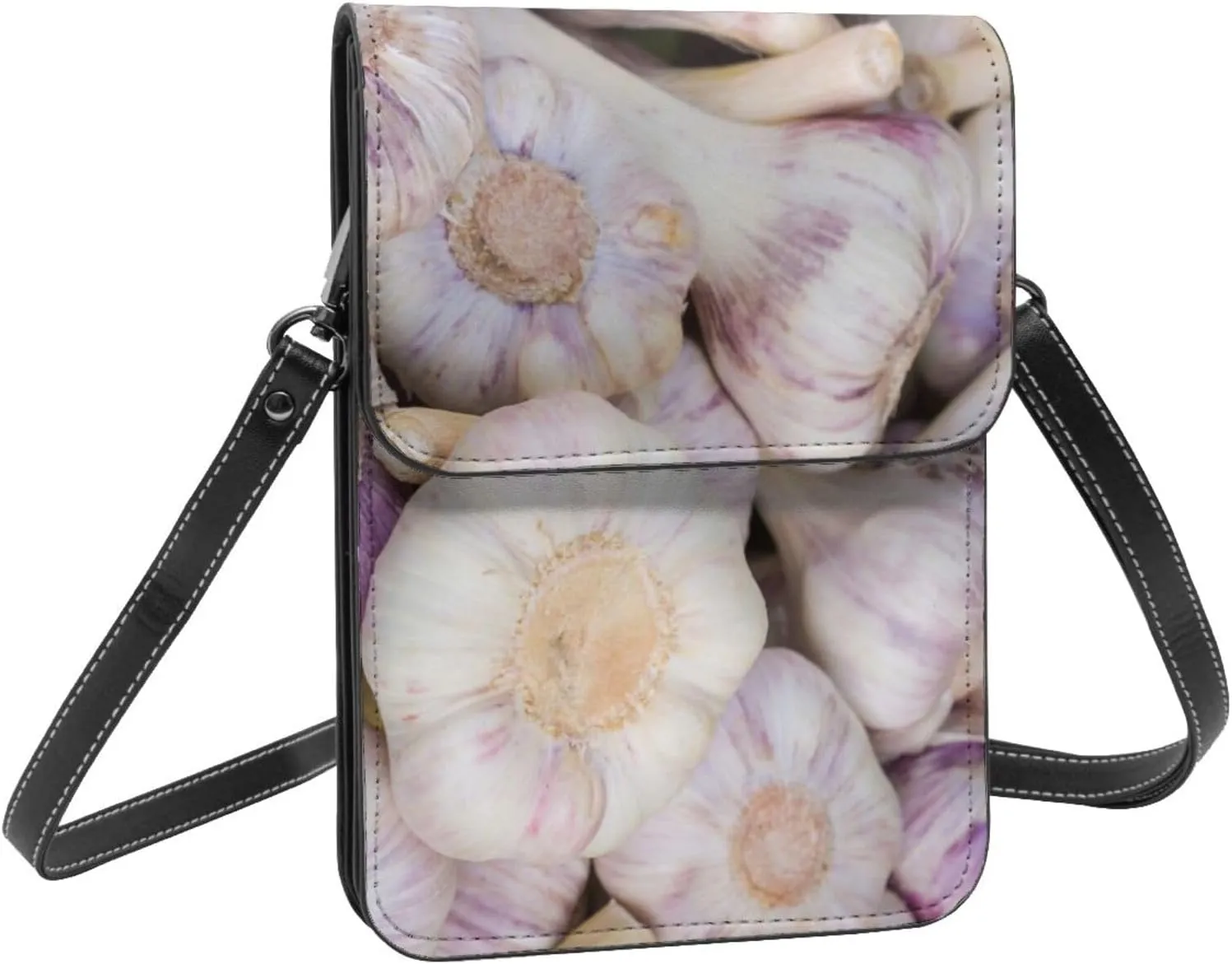 Carton Thunders Leather Crossbody Phone Purse for Women Cute Wallet Bags Lightweight Mini Sling Bag