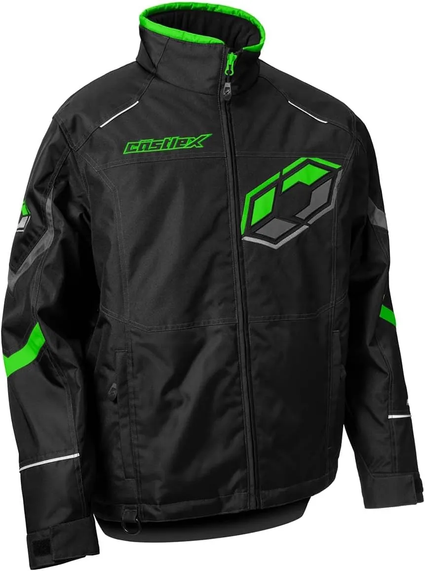 Castle X Men's Platform G7 Jacket (Black/Green - X-Large)