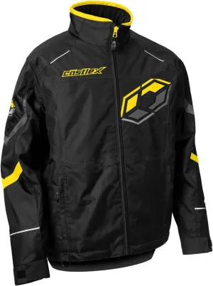 Castle X Men's Platform G7 Jacket (Black/Yellow - Large)