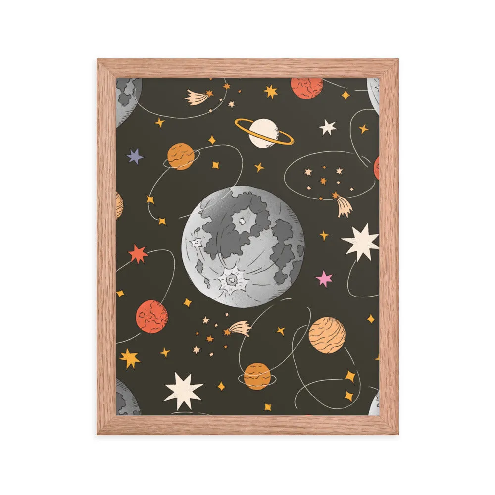 Celestial Tribe Canvas Wall Art