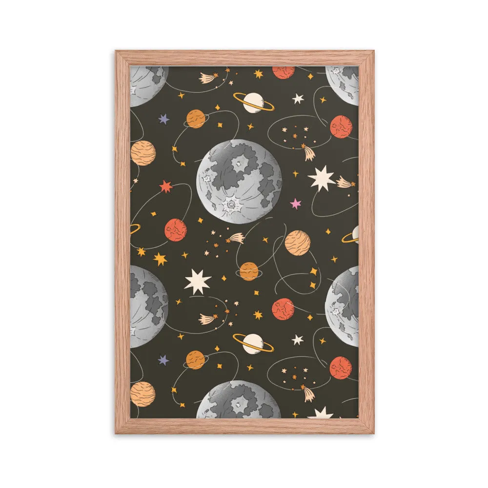 Celestial Tribe Canvas Wall Art