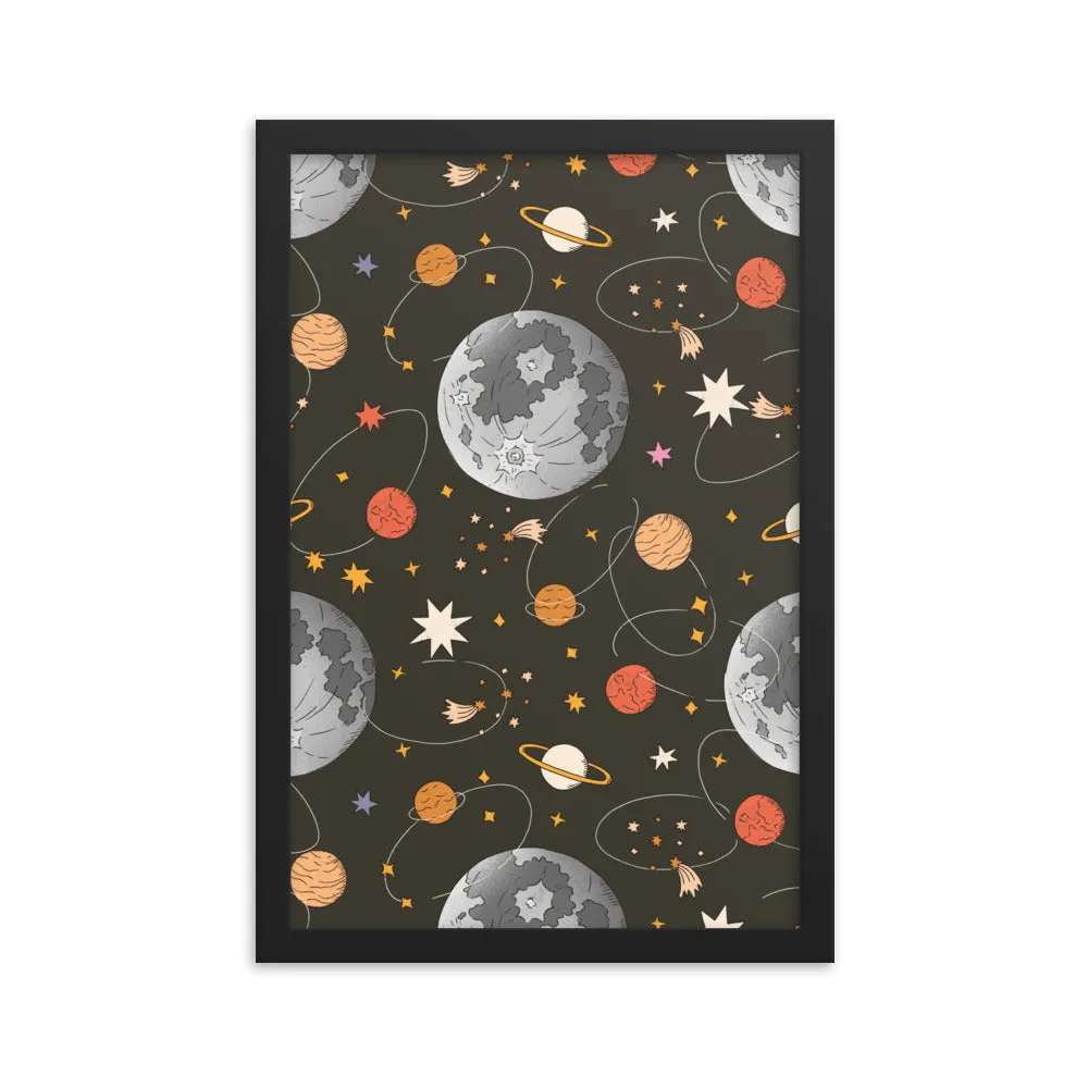 Celestial Tribe Canvas Wall Art
