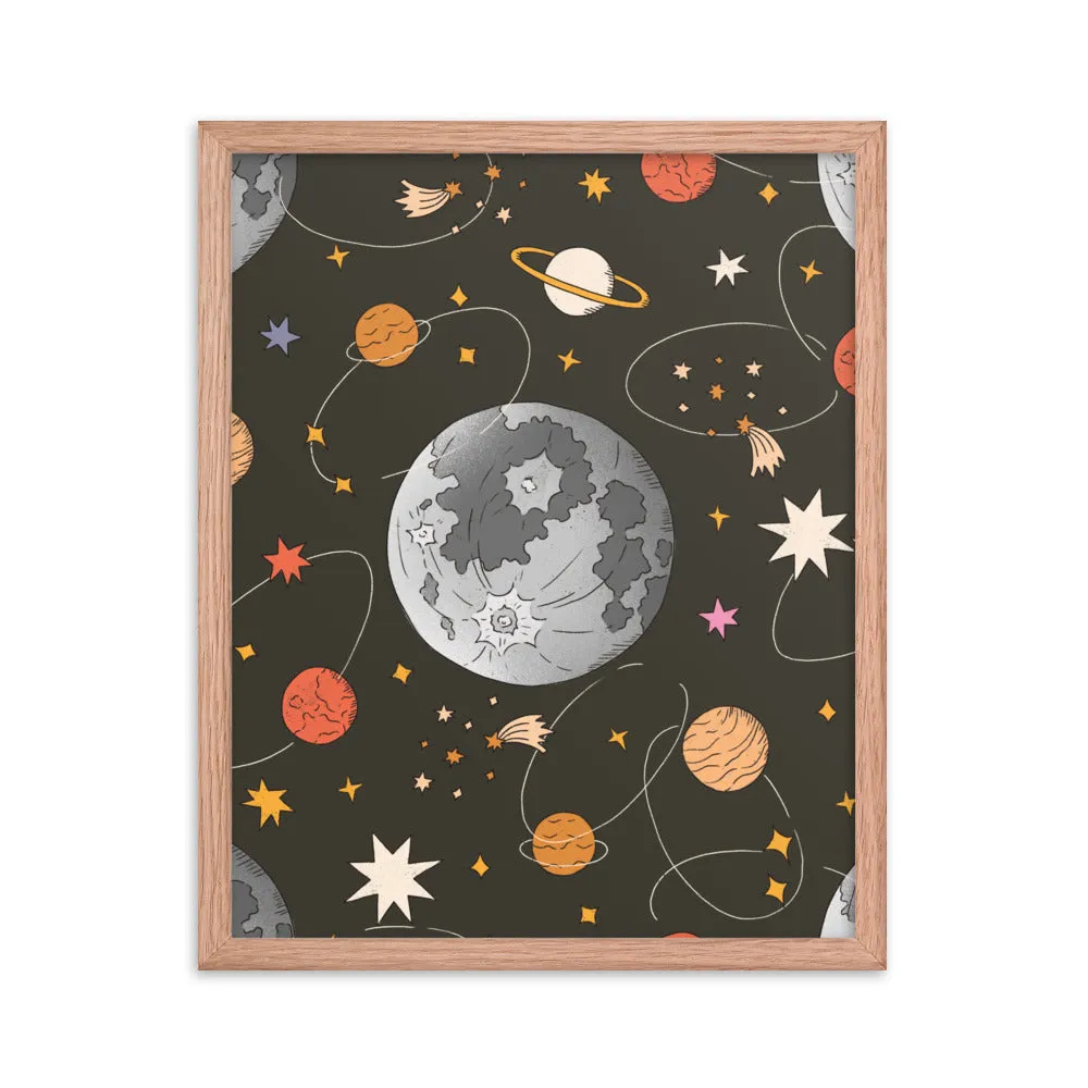 Celestial Tribe Canvas Wall Art
