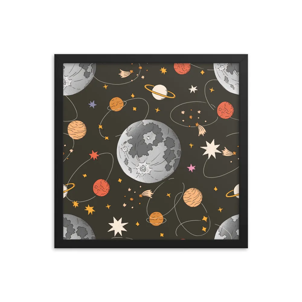 Celestial Tribe Canvas Wall Art