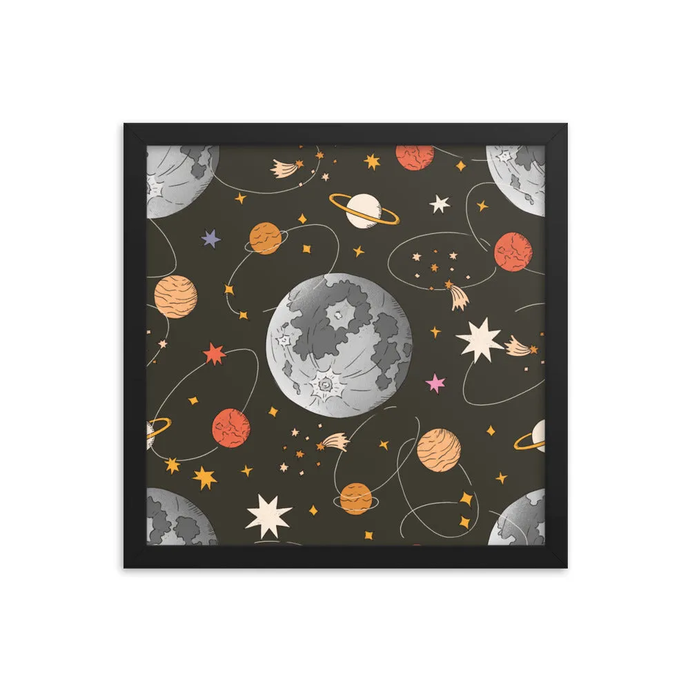 Celestial Tribe Canvas Wall Art