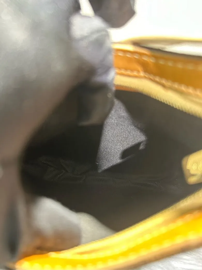 CELINE Macadam Brown Crossbody Bag