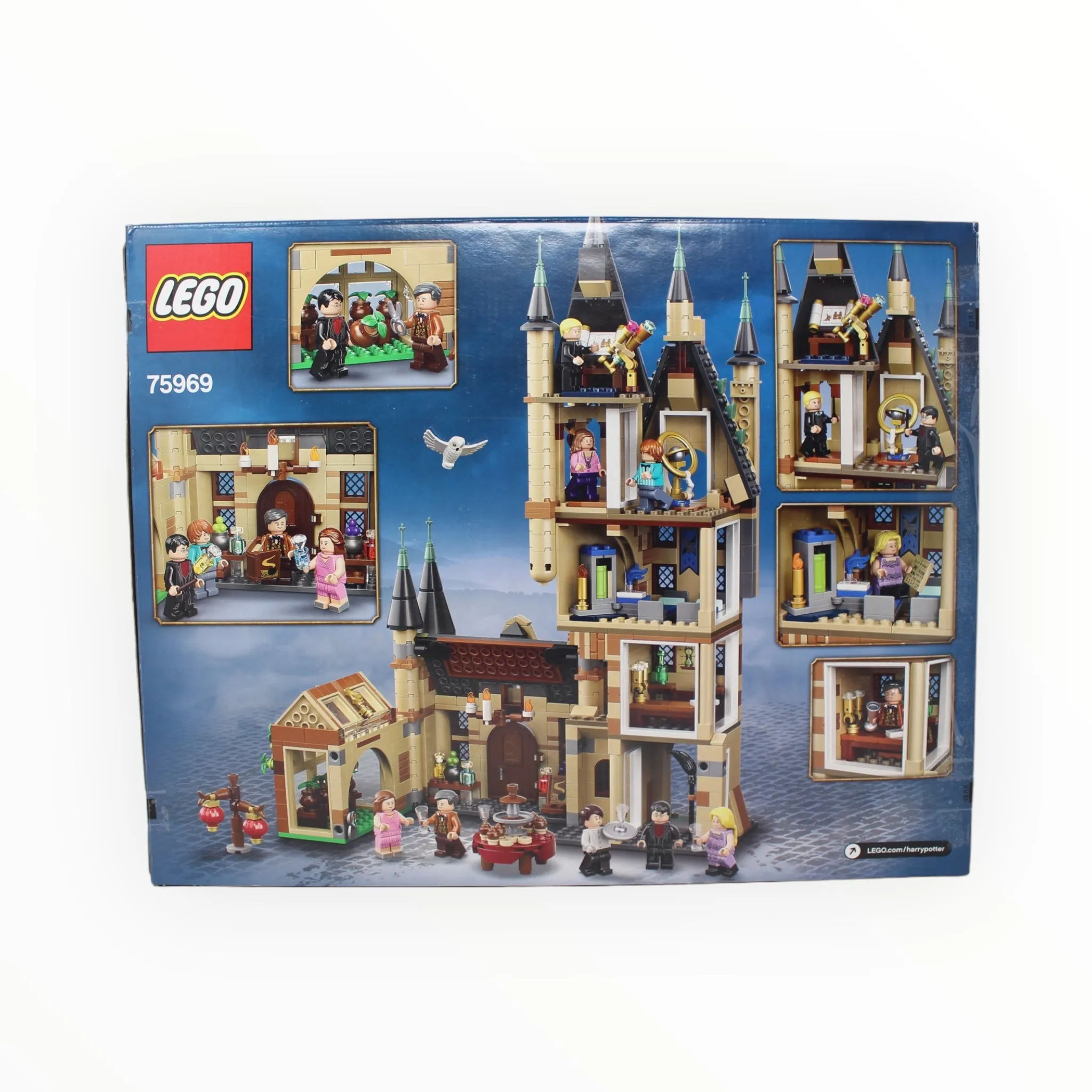Certified Used Set 75969 Harry Potter Astronomy Tower (open box, sealed bags)