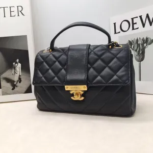 Chanel Quilted Two-Way Black Leather Bag 2019 - Shoulder/Crossbody