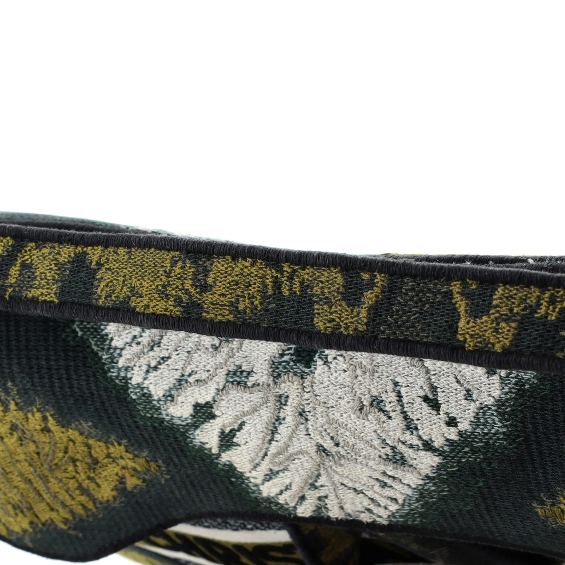 Christian Dior Saddle Bag Tie Dye Embroidered Canvas Medium