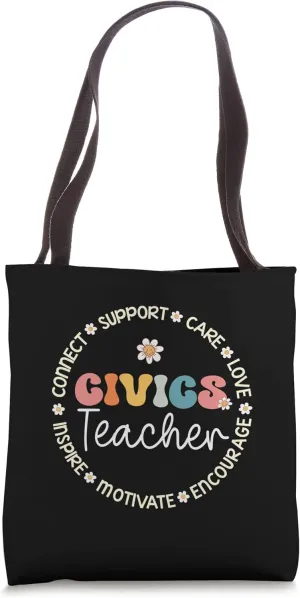 Civics Teacher Appreciation Week Back to School Tote Bag