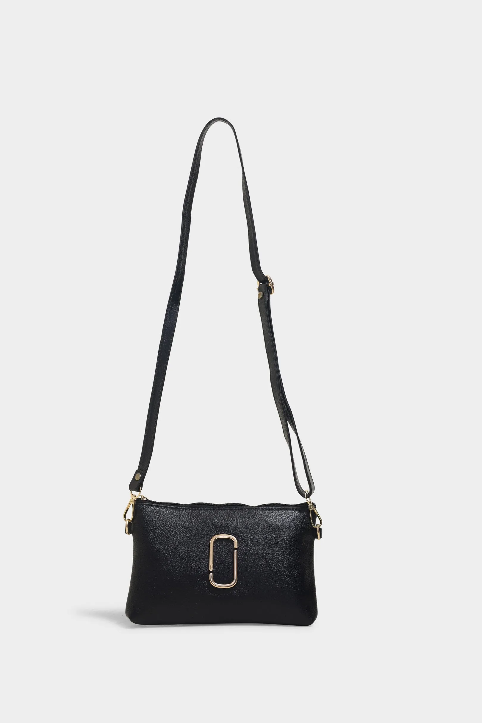 Clio clutch sling bag