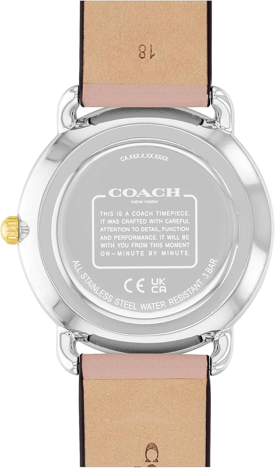 Coach Elliot Women's Watch | Sleek and Minimalist in Design | Timeless Style for Any Occasion | Gifts for Her | Water-Resistant | 36 mm