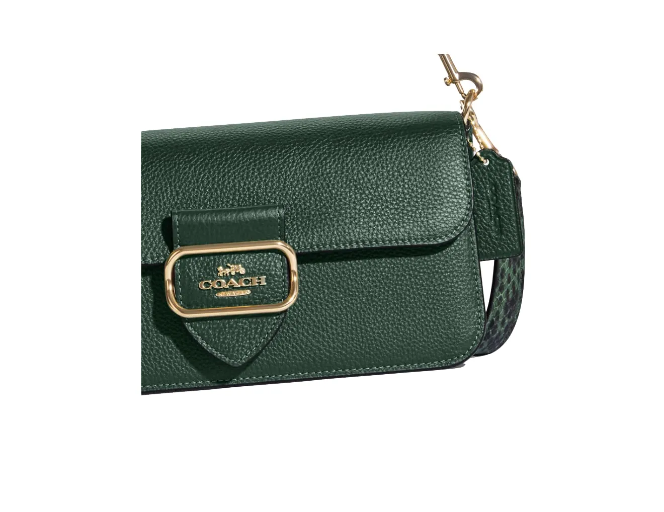 COACH Morgan Shoulder Bag (IM/Everglade Multi)