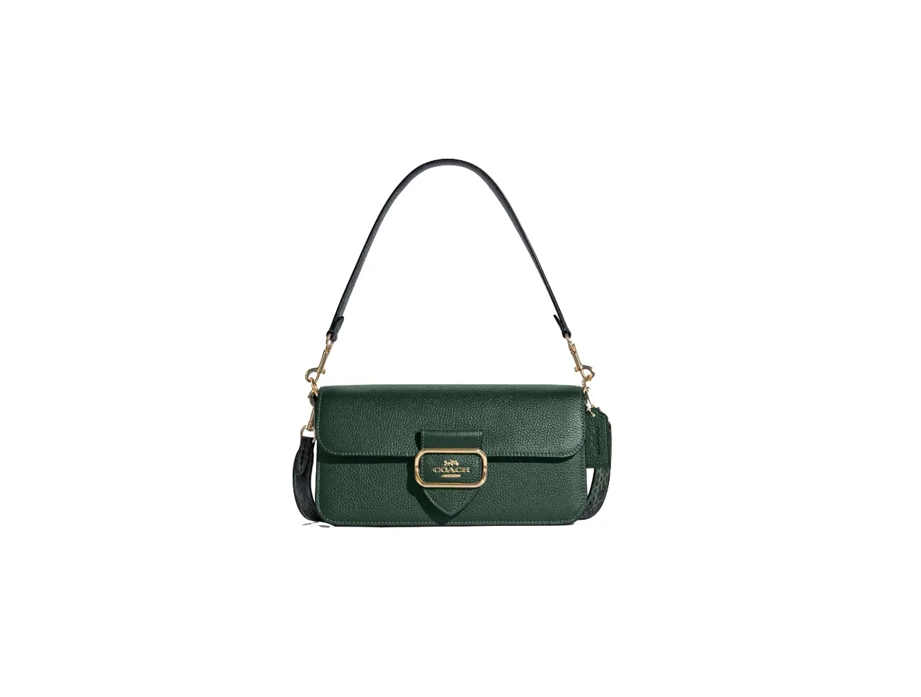 COACH Morgan Shoulder Bag (IM/Everglade Multi)