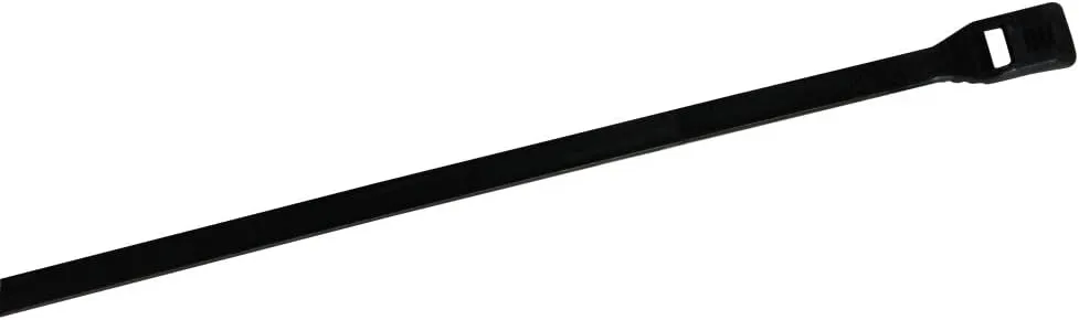 Cobra 53112 11-Inch/50-Pound Low Profile UV Zip Ties (Bag of 100) -LP11S0C