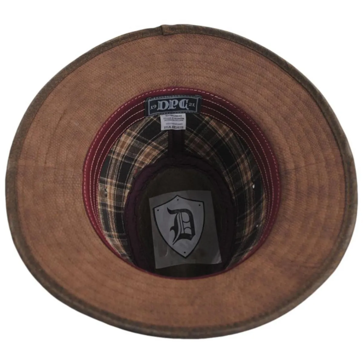 Cobra Vegan Leather Safari Fedora Hat