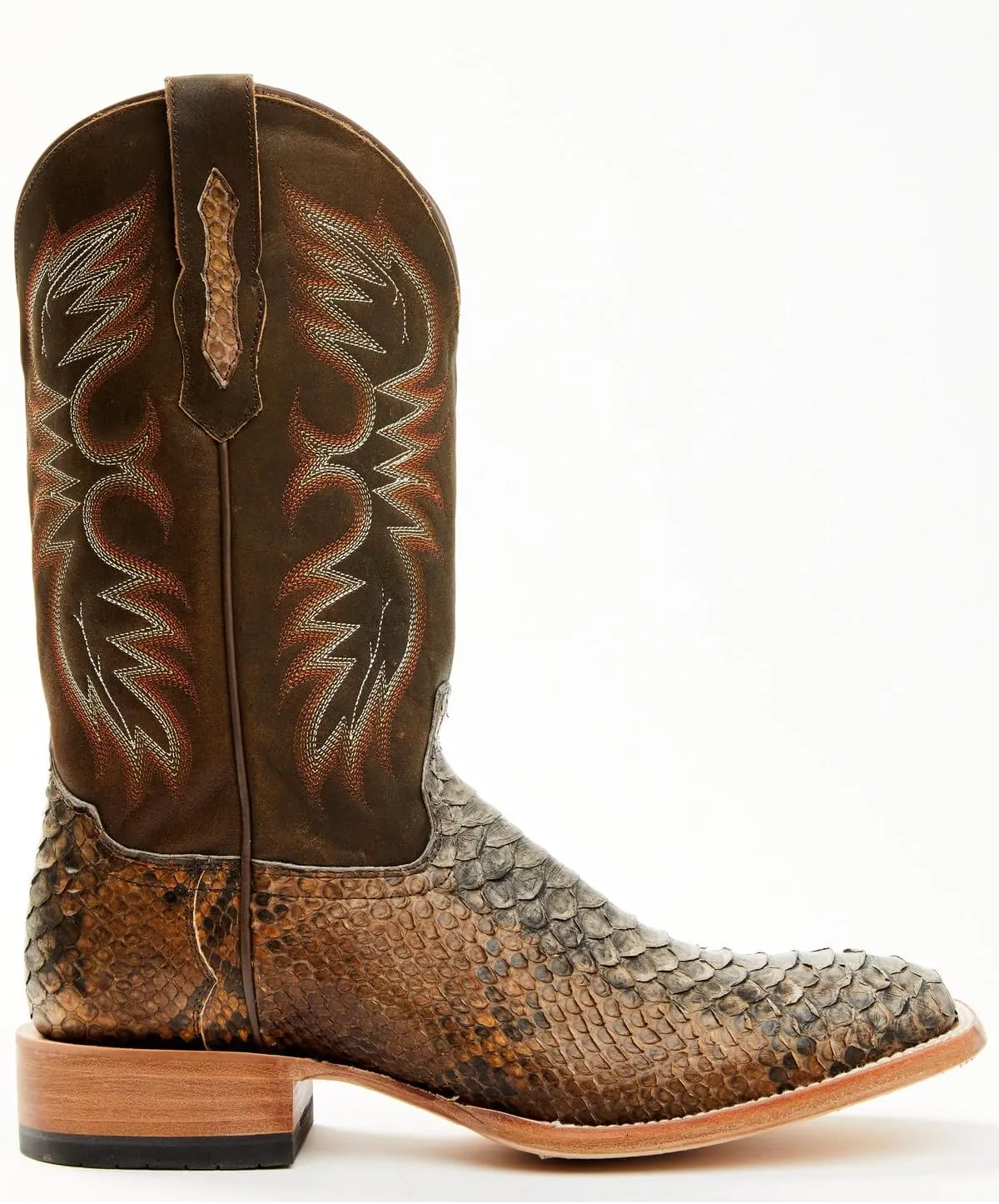 Cody James Men's Python Exotic Western Boot Broad Square Toe - Asr21-21