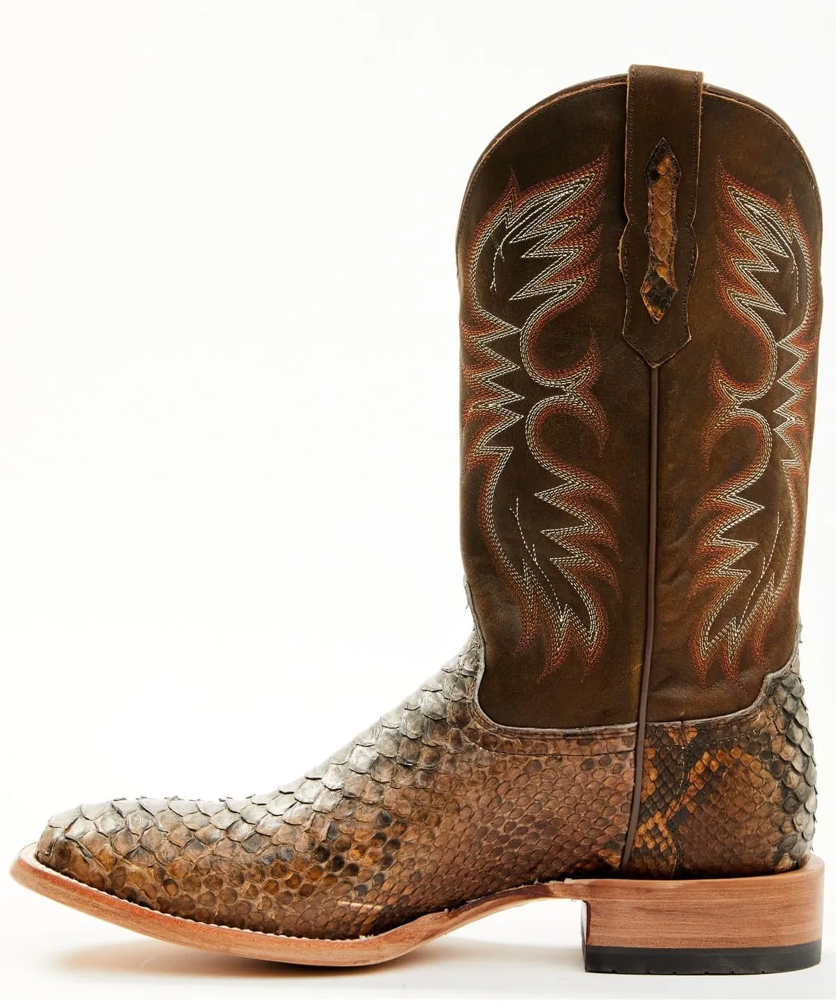 Cody James Men's Python Exotic Western Boot Broad Square Toe - Asr21-21