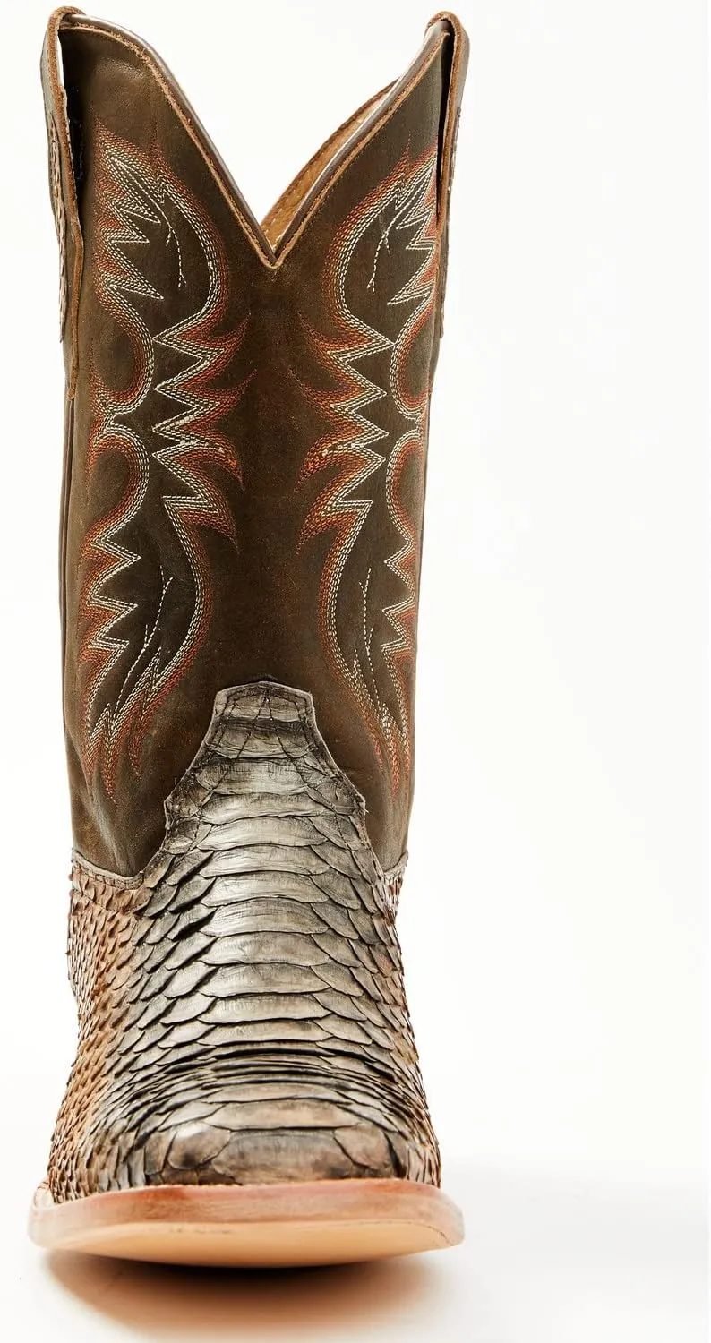 Cody James Men's Python Exotic Western Boot Broad Square Toe - Asr21-21
