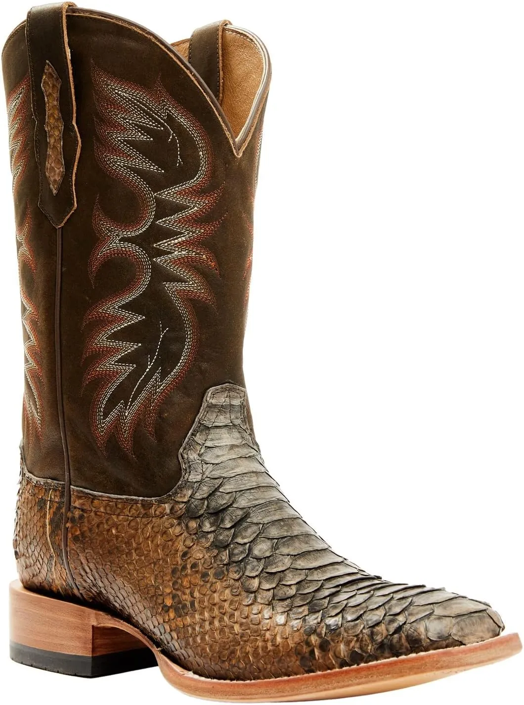 Cody James Men's Python Exotic Western Boot Broad Square Toe - Asr21-21