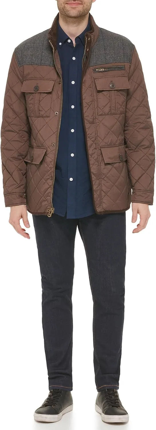 Cole Haan Men's Diamond Quilted Jacket